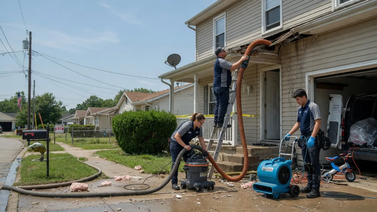 Water Damage Restoration in Chanute, KS near me